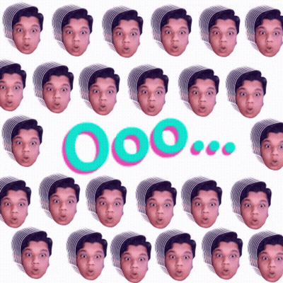 Faces Lined Up Saying Ooo GIF