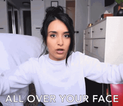 Facial All Over Your Face Jazmine Garcia GIF