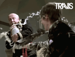Facial Dougie Payne Water Fight Splash GIF