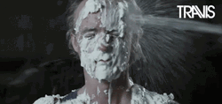 Facial Fran Healy Foam Water Spray Funny GIF