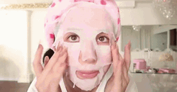 Facial Mask Care Yeah Satisfied GIF