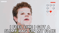 Facial Mask Feels Like Slimy Rag On Face GIF