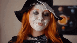 Facial Messy Cream Face Yes Nodding I Agree GIF