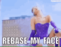 Facial Water From Top Rebase My Face GIF