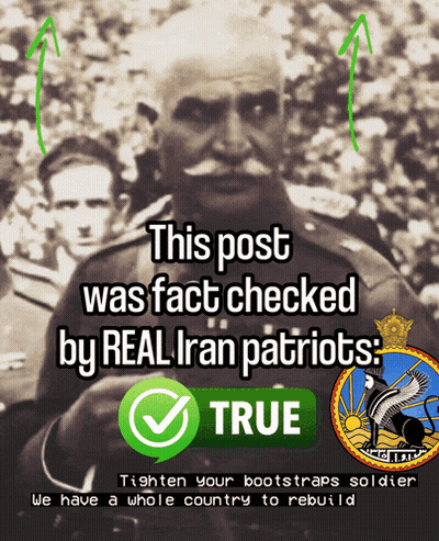 Fact Checked By Real Iran Patriots Tighten Bootstraps Soldier GIF