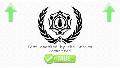 Fact Checked By The Ethics Committee Sign GIF