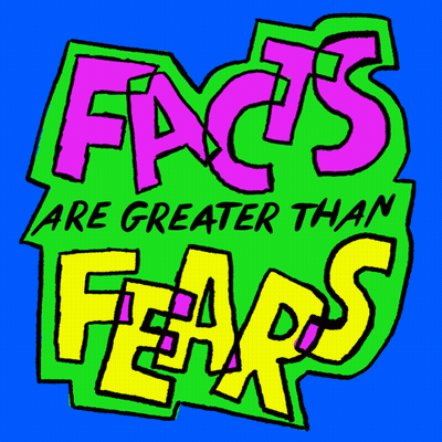 Facts Are Greater Than Fears Logo GIF
