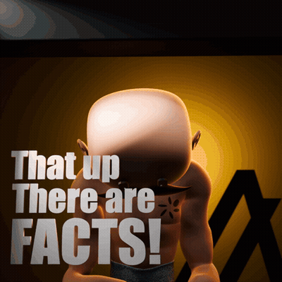 Facts Cartoon With Text GIF