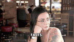 Facts Tattooed Lady GIF