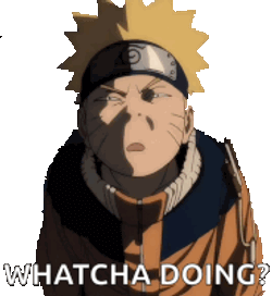 Fadding Naruto Sticker GIF