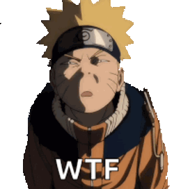 Fadding Naruto Sticker GIF