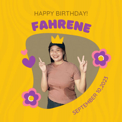 Fahrene's Birthday September 10 2023 GIF