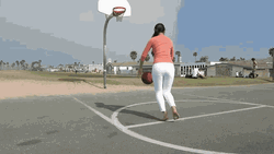Fail Basketball Shoot Girl