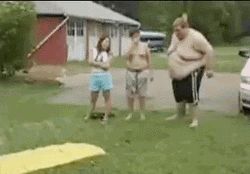 Fail Slip 'N Slide Guy GIF