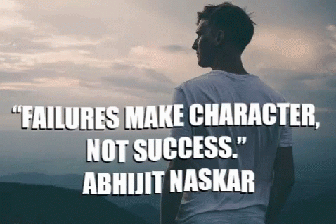 Failures Make Character Quote GIF