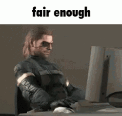 Fair Enough Metal Gear Solid GIF