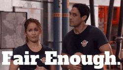 Fair Enough Station 19 GIF