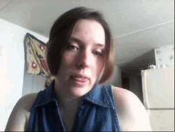 Fair Skin Lady Shy Smile GIF