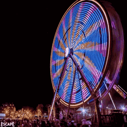 Fair Space Wheel Spin GIF