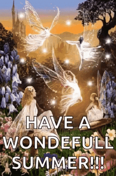 Fairies Have A Wonderful Summer GIF