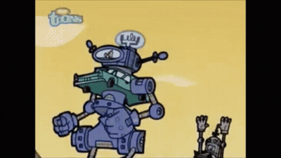 Fairly OddParents Character Making Funny Face Saying Grraaddyy GIF