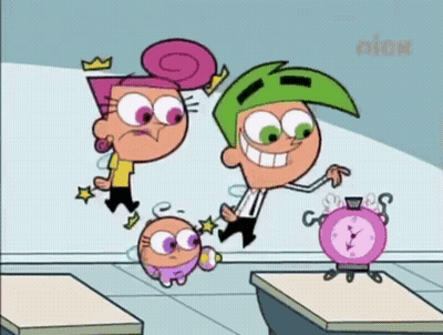 Fairly OddParents Clock Says 4:20 GIF