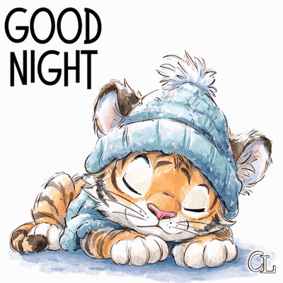 Fairy Drawing With Sleep Tight GIF