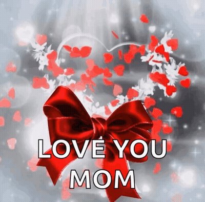 Fairy Flying With Hearts Love You Mama GIF