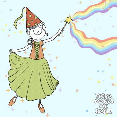 Fairy Holding Wand Que Tengas Un Dia Lleno De Magia GIF