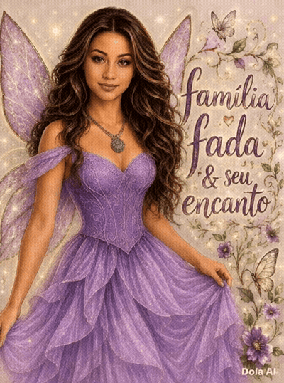 Fairy In Purple Dress Familia Fada Seu Encanto GIF