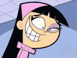  Fairy Off Parents Trixie Tang Twitching Eye  GIF