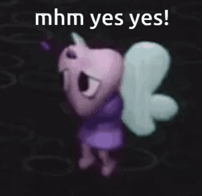 Hada diciendo Mhm Sí Sí GIF