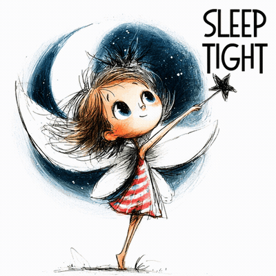 Fairy Saying Sleep Tight GIF