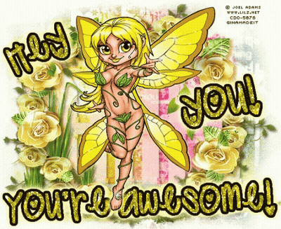 Fairy Saying You're Awesome GIF