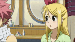 Fairy Tail Erza Acting GIF