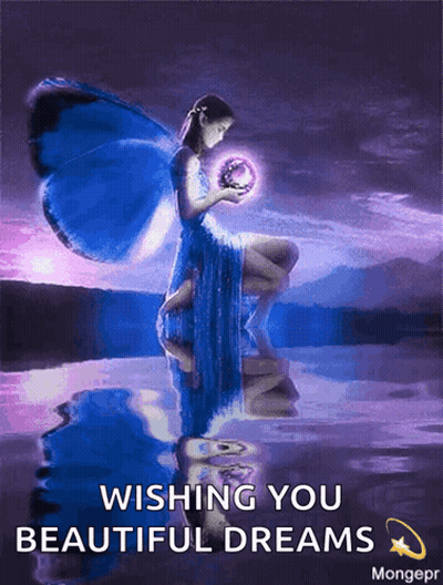 Fairy Wishing You Beautiful Dreams GIF