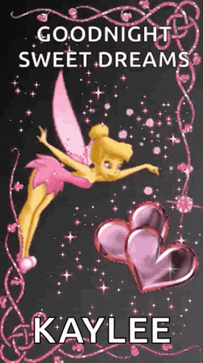 Fairy With Hearts Goodnight Sweet Dreams GIF