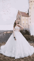 Fairytale Wedding Dress Confetti