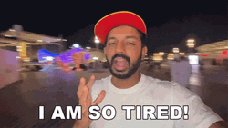 Faisal Khan So Tired While Vlogging GIF