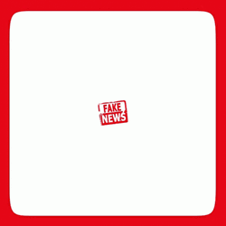 Fake News Alert Animation GIF
