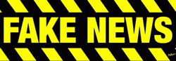 Fake News Alert Neon Lights GIF