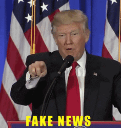 Fake News Donald Trump Meme GIF