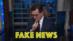 Fake News Late Show Stephen Colbert GIF