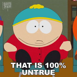 Fake News Untrue Eric Cartman GIF