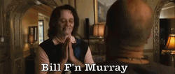 Fake Zombie Bill Murray In Zombieland  GIF