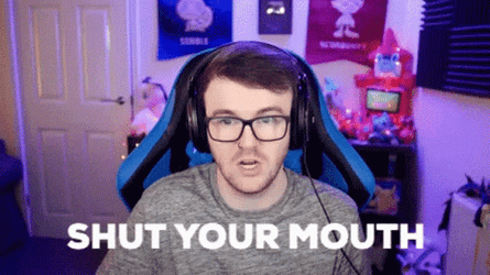 Faker Shut Your Mouth GIF