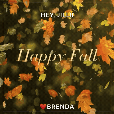 Fall Breeze And Autumn Leaves Advertisement GIF
