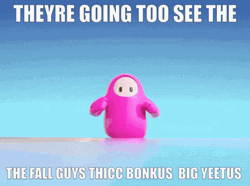 Fall Guys Running GIF