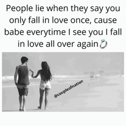 Fall In Love All Over Love Quotes