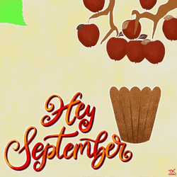 Fall Leaf Apples Hey September GIF